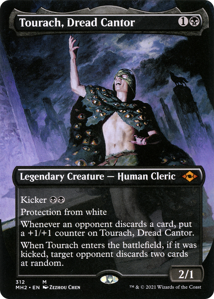 Tourach, Dread Cantor (Borderless) (312) [Modern Horizons 2] foil - Deck Out Gaming