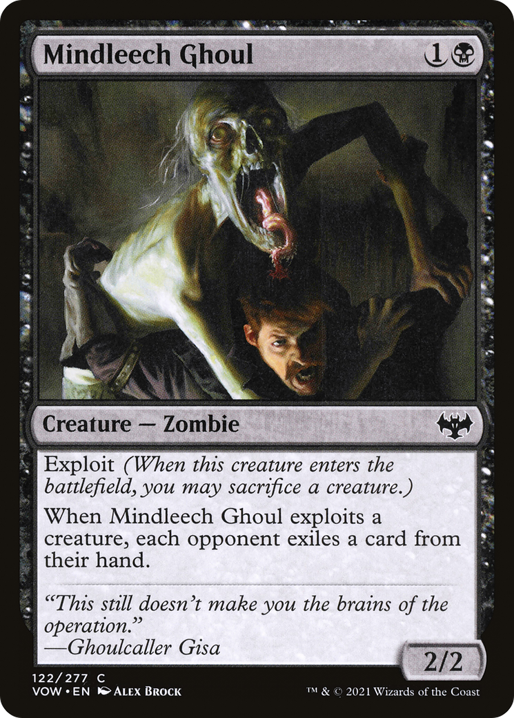 Mindleech Ghoul (122) [Innistrad: Crimson Vow] - Deck Out Gaming