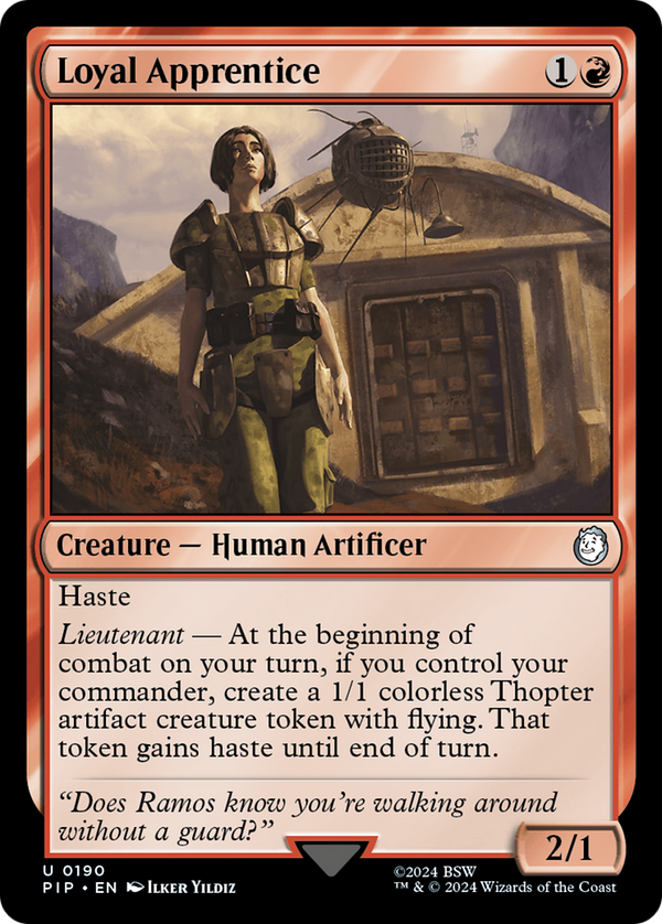 Loyal Apprentice (190) [Fallout] foil - Deck Out Gaming