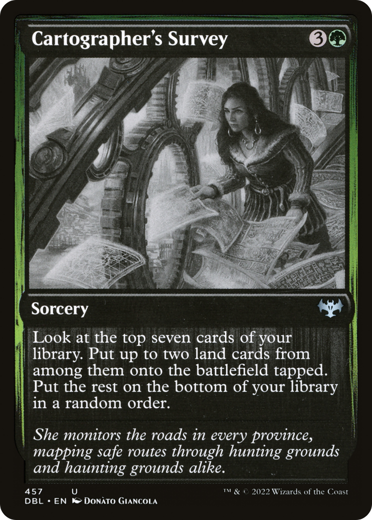 Cartographer's Survey (457) [Innistrad: Double Feature] - Deck Out Gaming