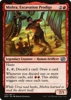 Mishra, Excavation Prodigy (140) [The Brothers' War] - Deck Out Gaming