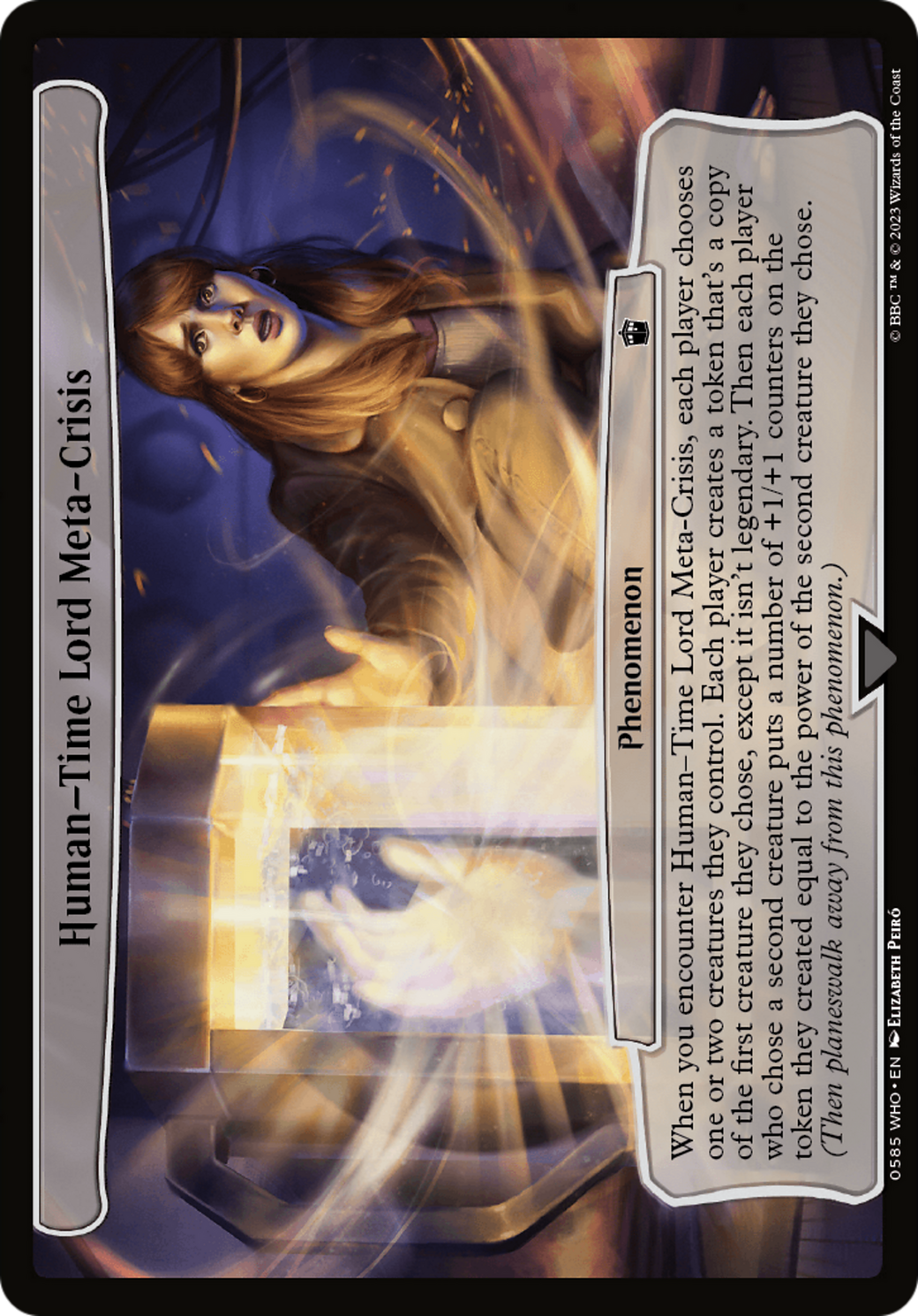 Human-Time Lord Meta-Crisis (585) [Doctor Who] - Deck Out Gaming