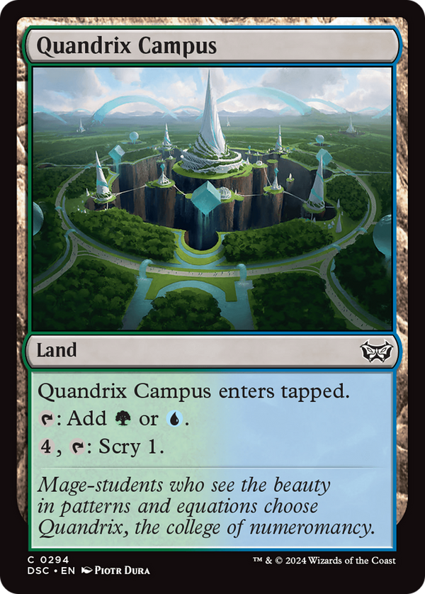 Quandrix Campus (294) [Duskmourn: House of Horror Commander] - Deck Out Gaming