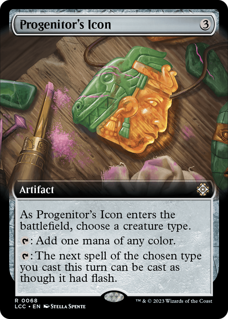 Progenitor's Icon (Extended Art) (68) [The Lost Caverns of Ixalan Commander] - Deck Out Gaming
