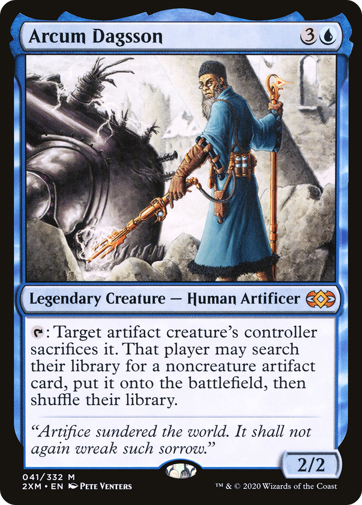 Arcum Dagsson (41) [Double Masters] - Deck Out Gaming