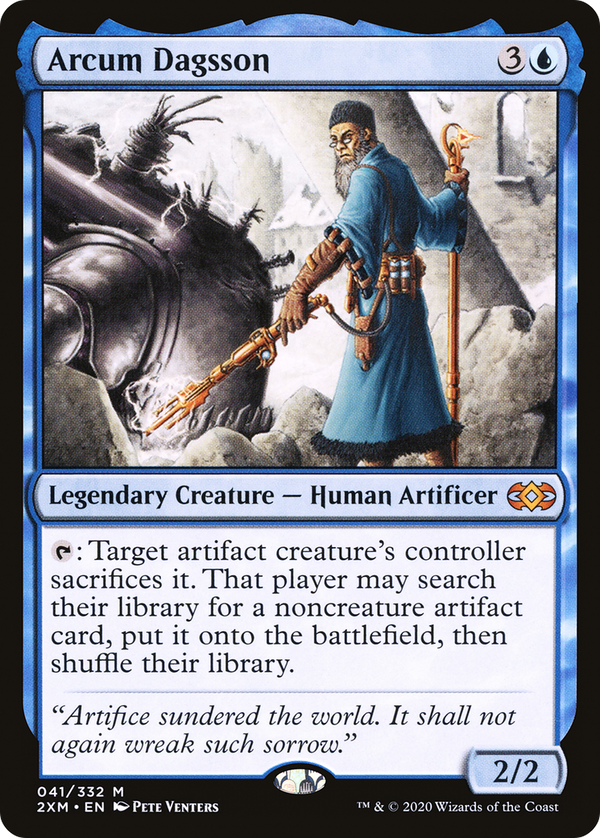 Arcum Dagsson (41) [Double Masters] - Deck Out Gaming