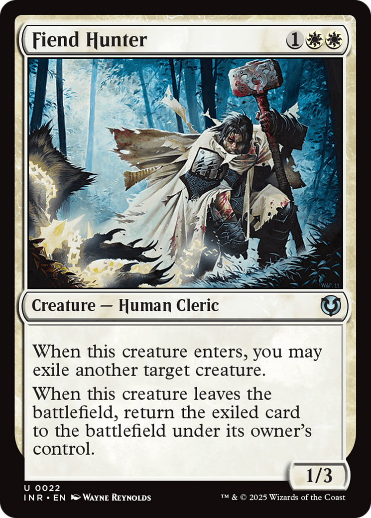 Fiend Hunter (22) [Innistrad Remastered] foil - Deck Out Gaming