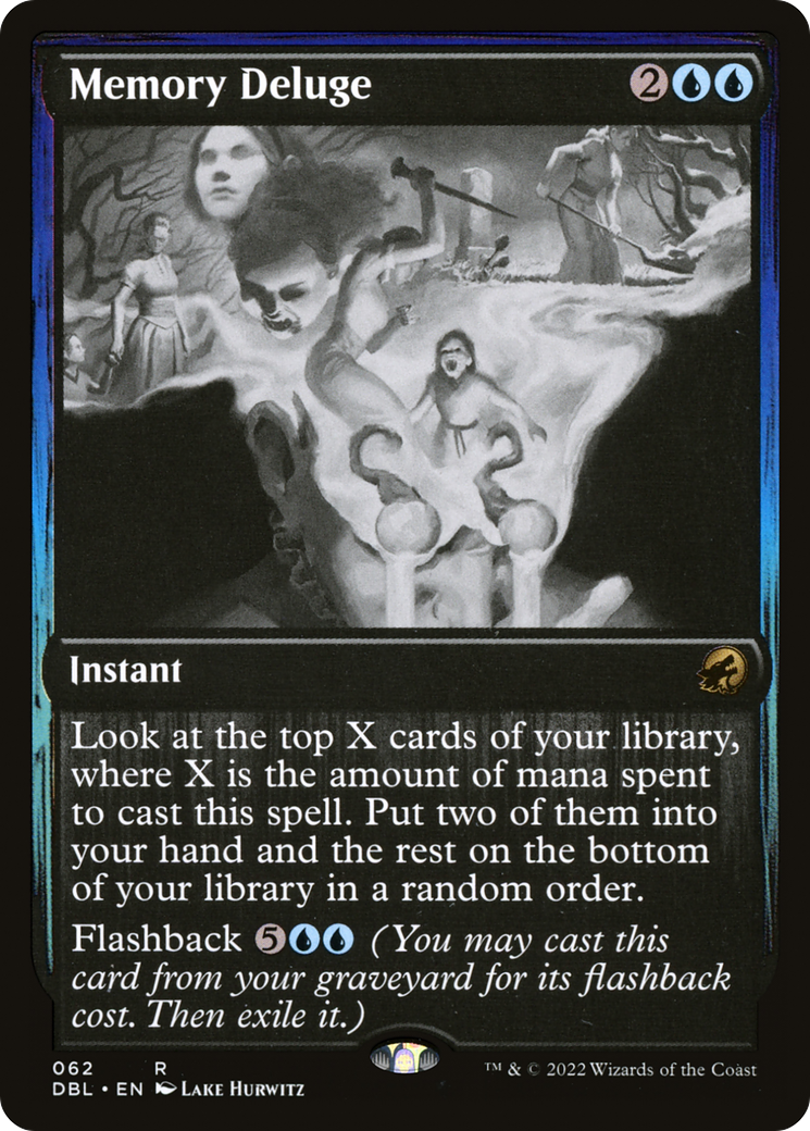 Memory Deluge (62) [Innistrad: Double Feature] - Deck Out Gaming