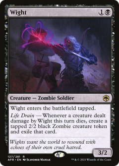 Wight (127) [Adventures in the Forgotten Realms] foil - Deck Out Gaming