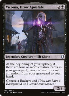 Viconia, Drow Apostate (156) [Commander Legends: Battle for Baldur's Gate] - Deck Out Gaming