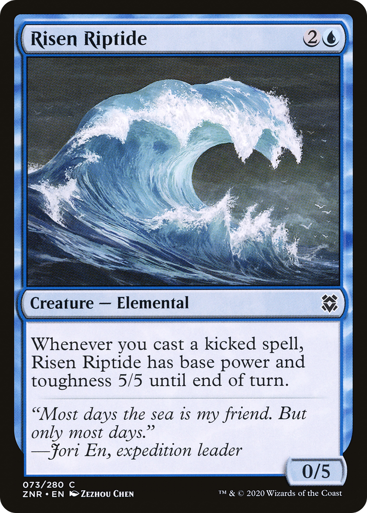 Risen Riptide (73) [Zendikar Rising] foil - Deck Out Gaming