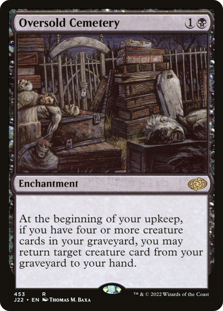 Oversold Cemetery (453) [Jumpstart 2022] - Deck Out Gaming