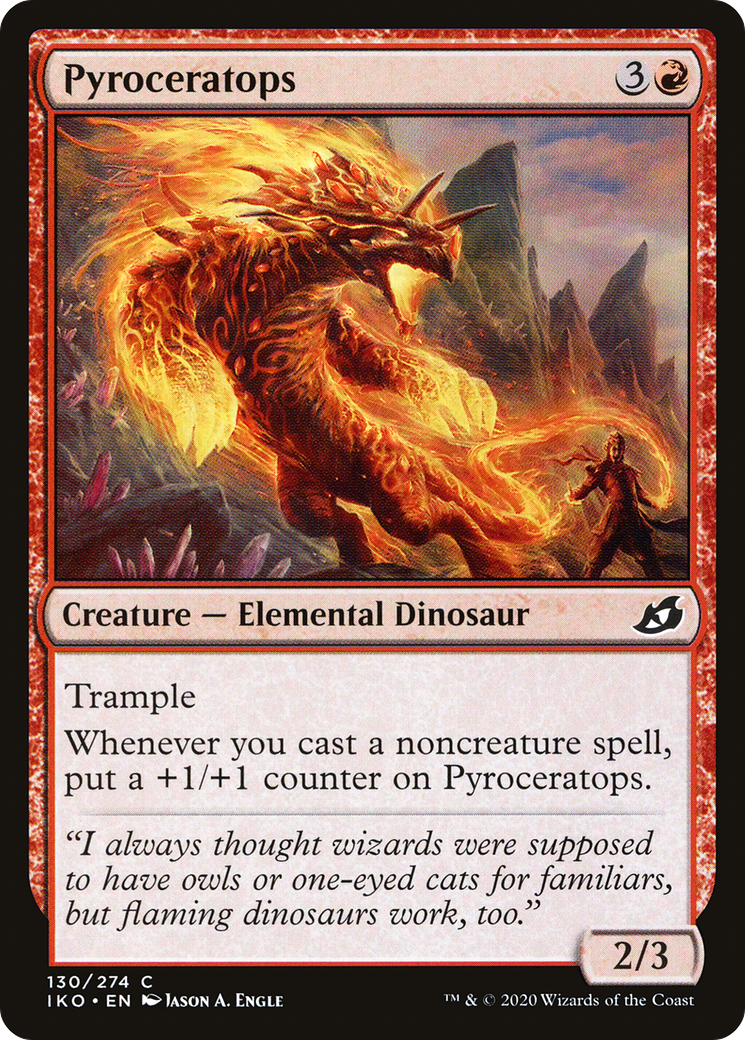 Pyroceratops (130) [Ikoria: Lair of Behemoths] - Deck Out Gaming