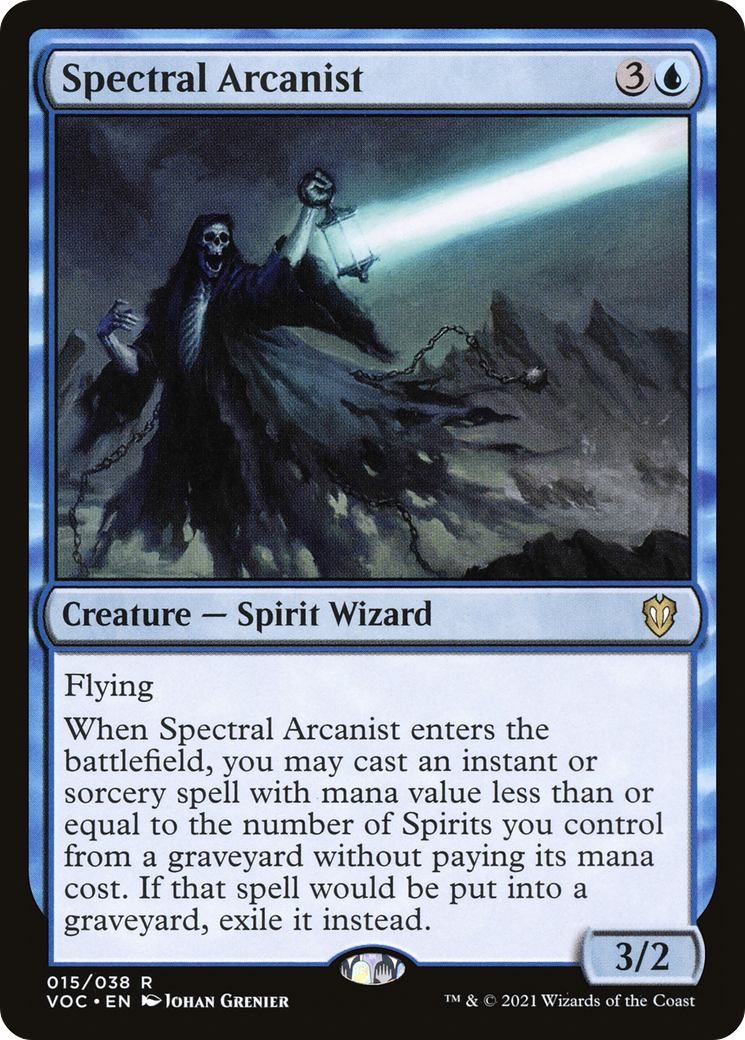 Spectral Arcanist (15) [Commander: Innistrad: Crimson Vow] - Deck Out Gaming