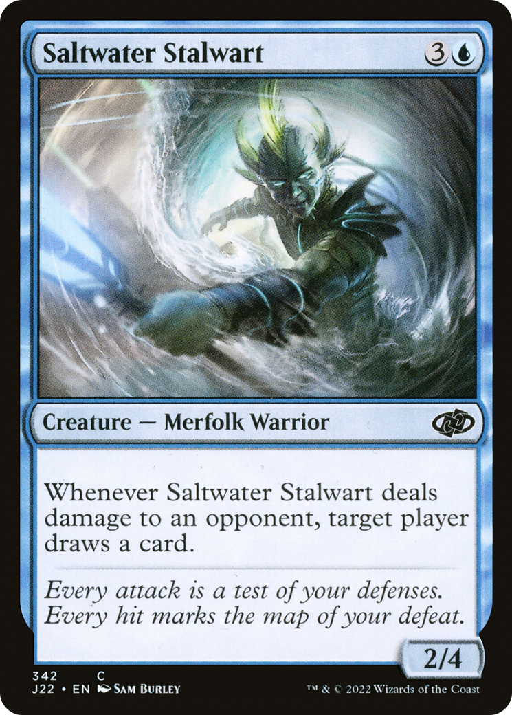Saltwater Stalwart (342) [Jumpstart 2022] - Deck Out Gaming