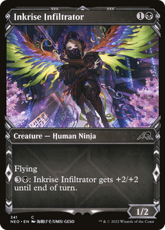 Inkrise Infiltrator (Showcase) (341) [Kamigawa: Neon Dynasty] - Deck Out Gaming