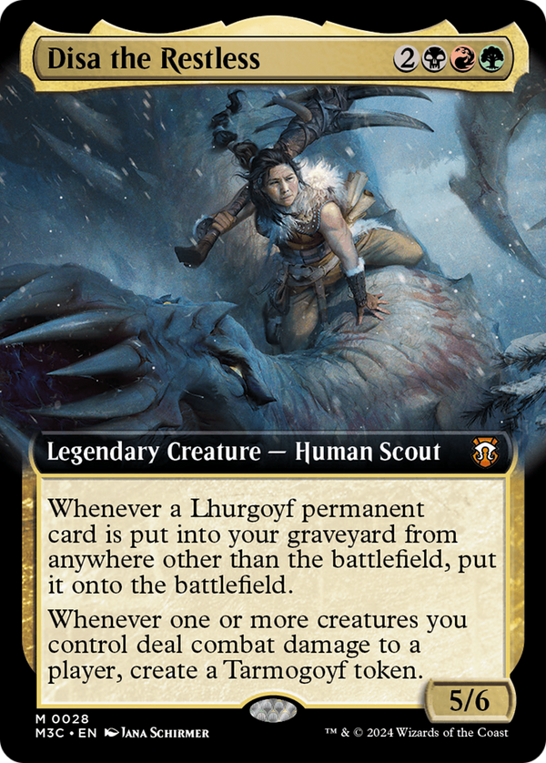 Disa the Restless (Extended Art) (28) [Modern Horizons 3 Commander] - Deck Out Gaming