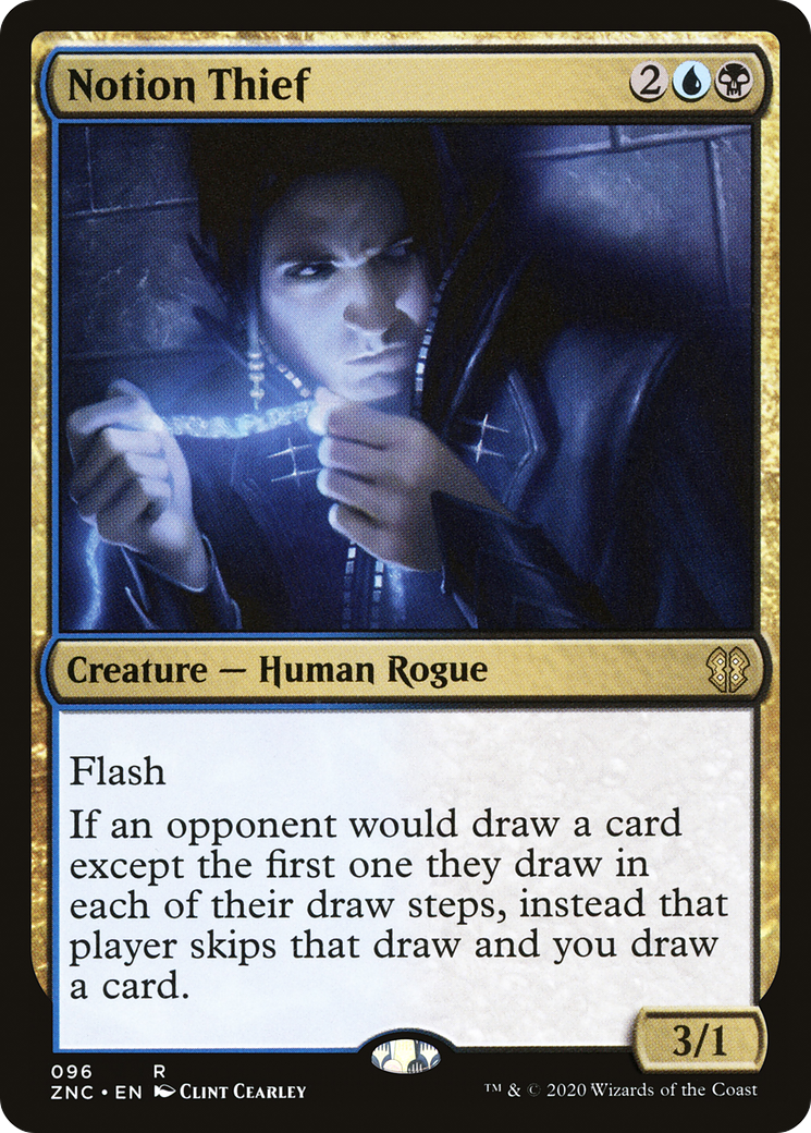Notion Thief (96) [Commander: Zendikar Rising] - Deck Out Gaming