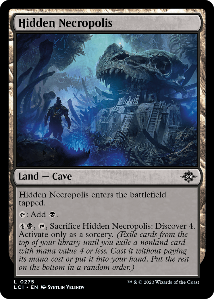 Hidden Necropolis (275) [The Lost Caverns of Ixalan] foil - Deck Out Gaming