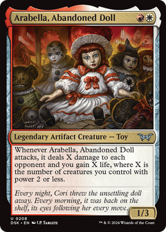 Arabella, Abandoned Doll (208) [Duskmourn: House of Horror] - Deck Out Gaming