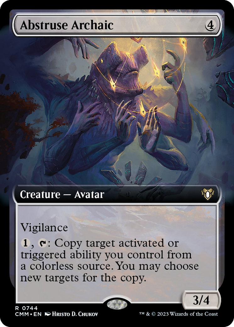 Abstruse Archaic (Extended Art) (744) [Commander Masters] - Deck Out Gaming