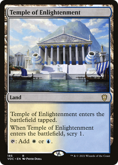 Temple of Enlightenment (185) [Commander: Innistrad: Crimson Vow] - Deck Out Gaming