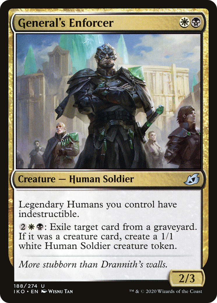 General's Enforcer (188) [Ikoria: Lair of Behemoths] foil - Deck Out Gaming