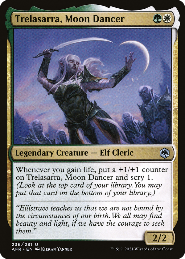 Trelasarra, Moon Dancer (236) [Adventures in the Forgotten Realms] foil - Deck Out Gaming