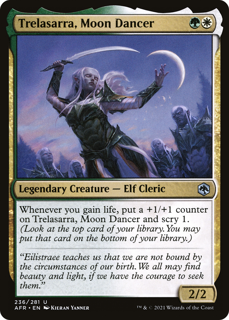 Trelasarra, Moon Dancer (236) [Adventures in the Forgotten Realms] foil - Deck Out Gaming