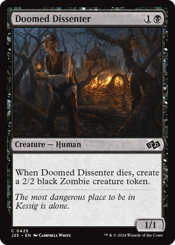 Doomed Dissenter (425) [Foundations Jumpstart] - Deck Out Gaming