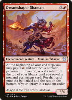 Dreamshaper Shaman (130) [Theros Beyond Death] foil - Deck Out Gaming