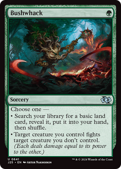 Bushwhack (641) [Foundations Jumpstart] - Deck Out Gaming