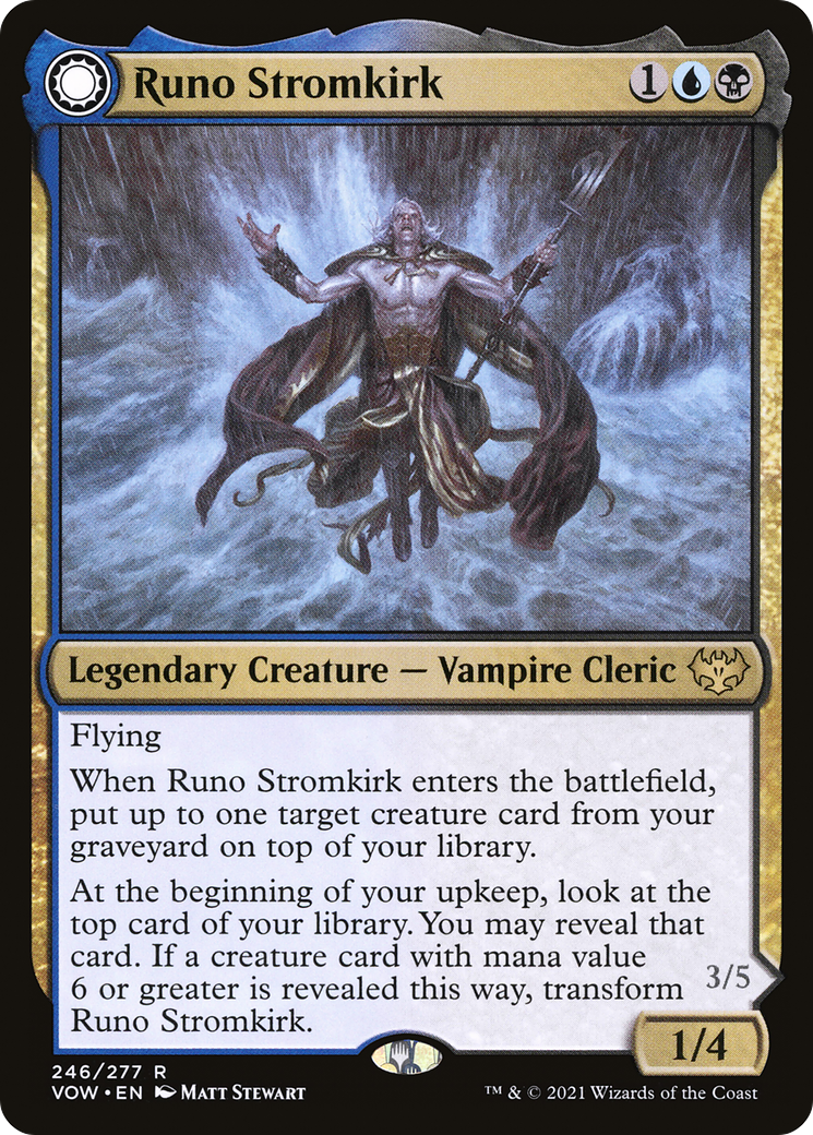 Runo Stromkirk (246) [Innistrad: Crimson Vow] foil - Deck Out Gaming