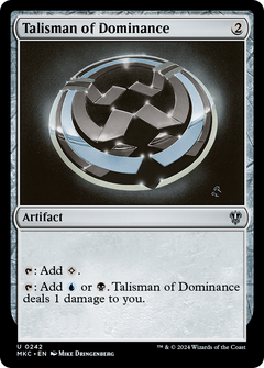 Talisman of Dominance (242) [Murders at Karlov Manor Commander] - Deck Out Gaming