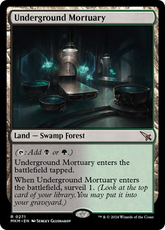 Underground Mortuary (271) [Murders at Karlov Manor] foil - Deck Out Gaming