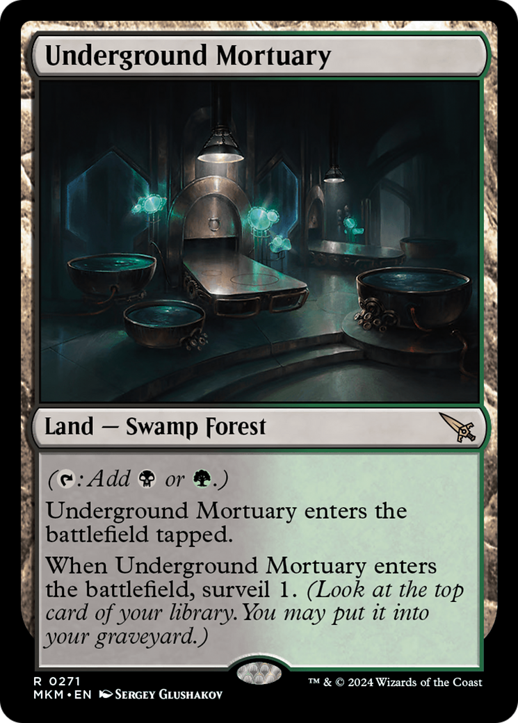 Underground Mortuary (271) [Murders at Karlov Manor] foil - Deck Out Gaming