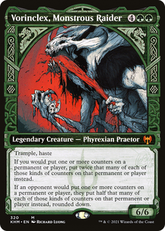 Vorinclex, Monstrous Raider (Showcase) (320) [Kaldheim] foil - Deck Out Gaming