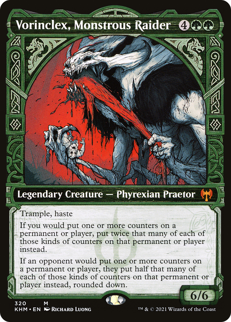 Vorinclex, Monstrous Raider (Showcase) (320) [Kaldheim] - Deck Out Gaming