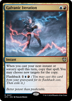 Galvanic Iteration (227) [Outlaws of Thunder Junction Commander] - Deck Out Gaming