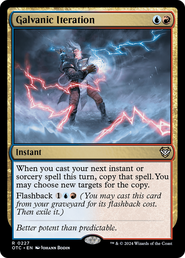 Galvanic Iteration (227) [Outlaws of Thunder Junction Commander] - Deck Out Gaming