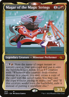 Magar of the Magic Strings (Showcase) (263) [Unfinity] foil - Deck Out Gaming