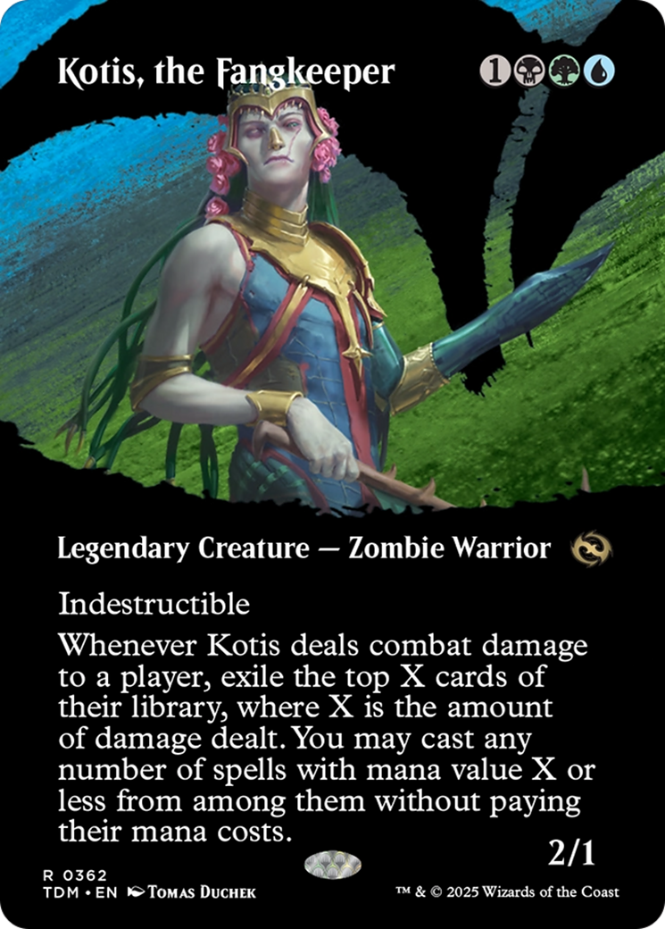Kotis, the Fangkeeper (Borderless) (362) [Tarkir: Dragonstorm] - Deck Out Gaming