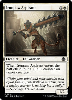 Ironpaw Aspirant (18) [The Lost Caverns of Ixalan] - Deck Out Gaming