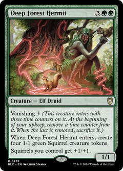Deep Forest Hermit (213) [Bloomburrow Commander] - Deck Out Gaming