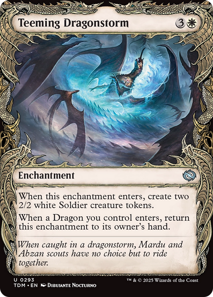 Teeming Dragonstorm (Showcase) (293) [Tarkir: Dragonstorm] - Deck Out Gaming