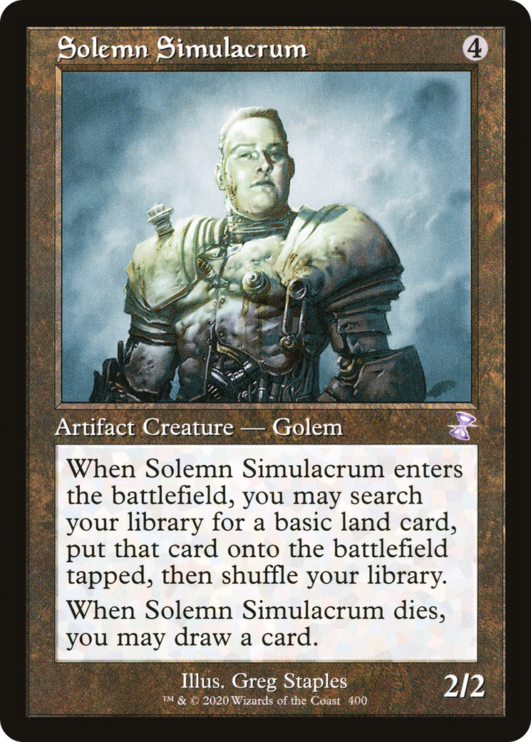 Solemn Simulacrum (400) [Time Spiral Remastered] - Deck Out Gaming