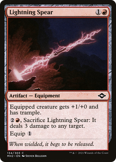Lightning Spear (134) [Modern Horizons 2] foil - Deck Out Gaming