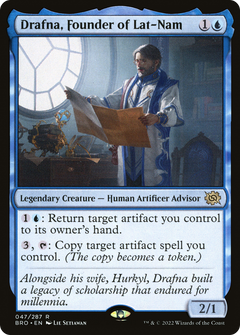 Drafna, Founder of Lat-Nam (47) [The Brothers' War] foil - Deck Out Gaming