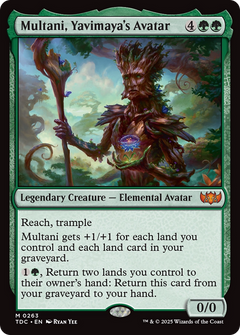 Multani, Yavimaya's Avatar (263) [Commander: Tarkir: Dragonstorm] - Deck Out Gaming