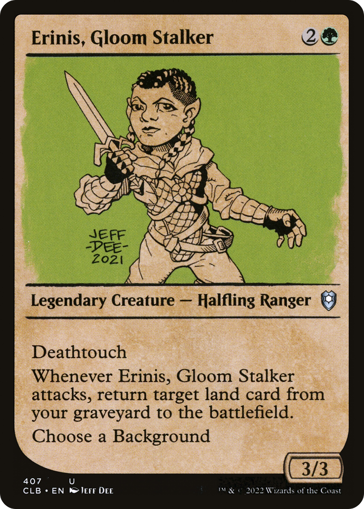 Erinis, Gloom Stalker (Showcase) (407) [Commander Legends: Battle for Baldur's Gate] - Deck Out Gaming